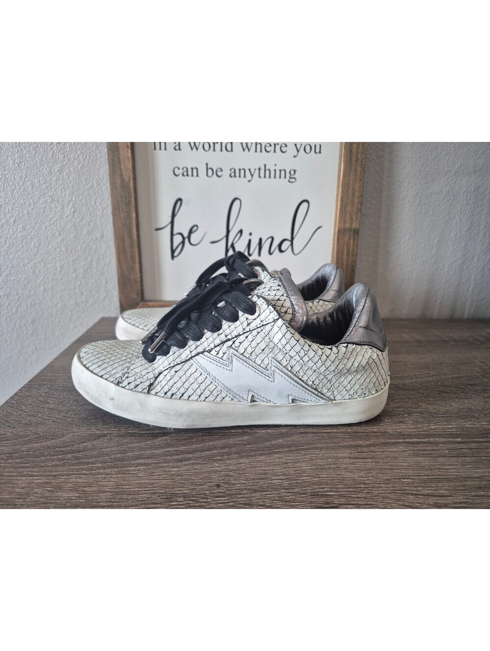 Zadig and Voltaire Neo Keith Flash Sneakers Size 36